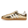adidas Samba OG Gold Metallic Cracked Leather (Women's)