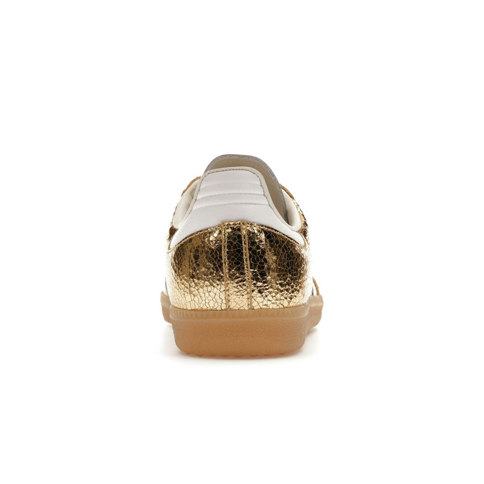 adidas Samba OG Gold Metallic Cracked Leather (Women's)