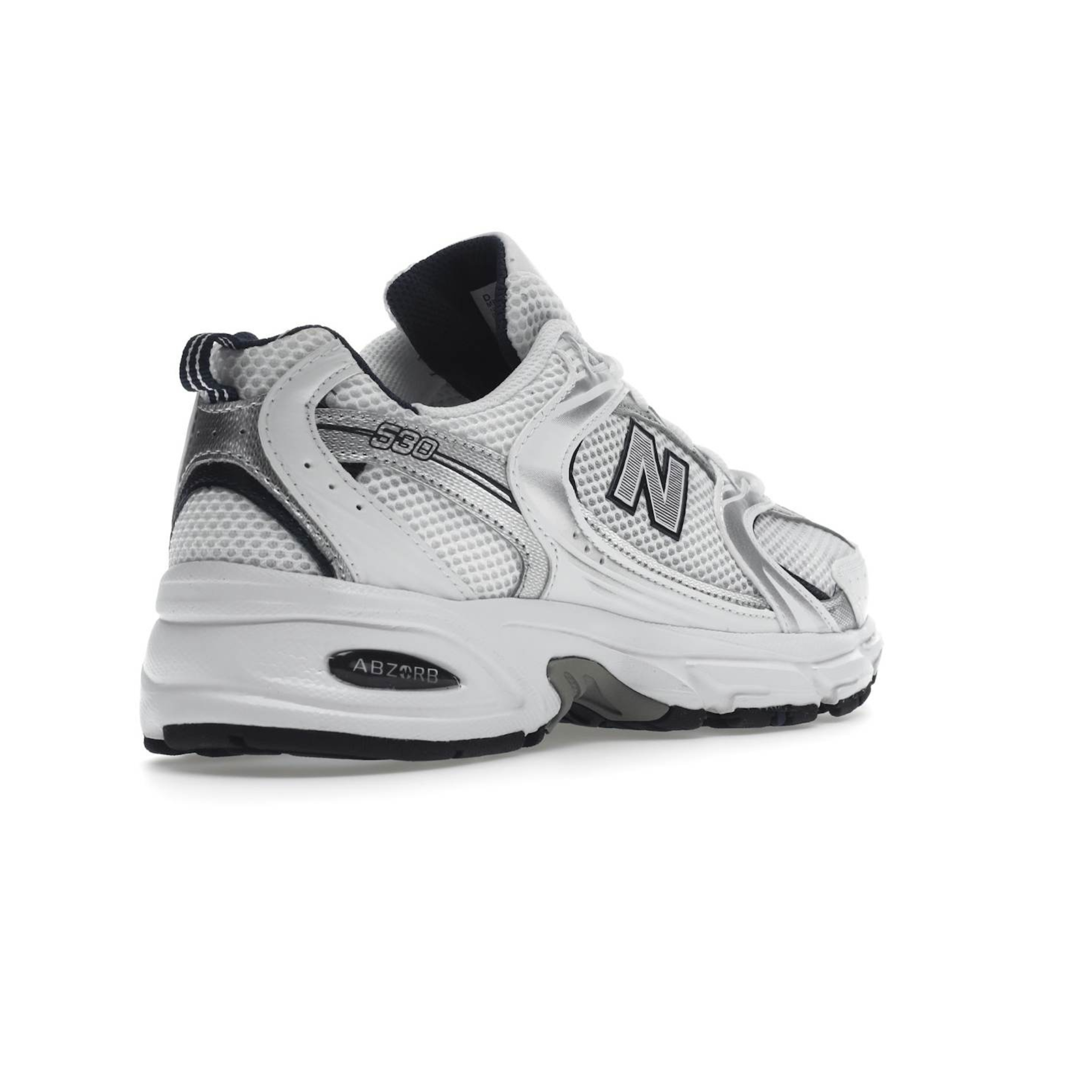 New Balance 530 White Silver Navy