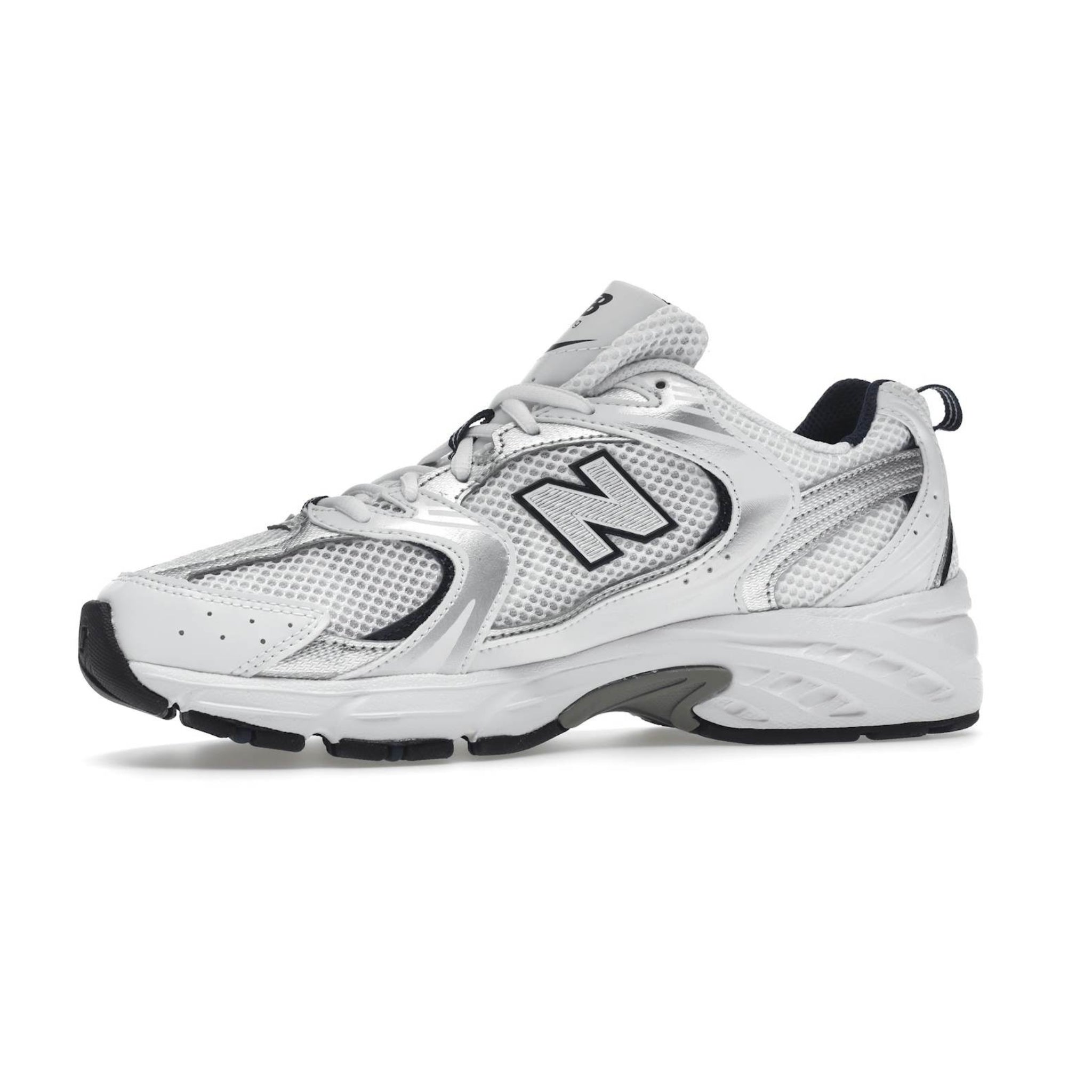 New Balance 530 White Silver Navy