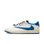 Jordan 1 Retro Low OG SP Fragment x Travis Scott Sail Military Blue