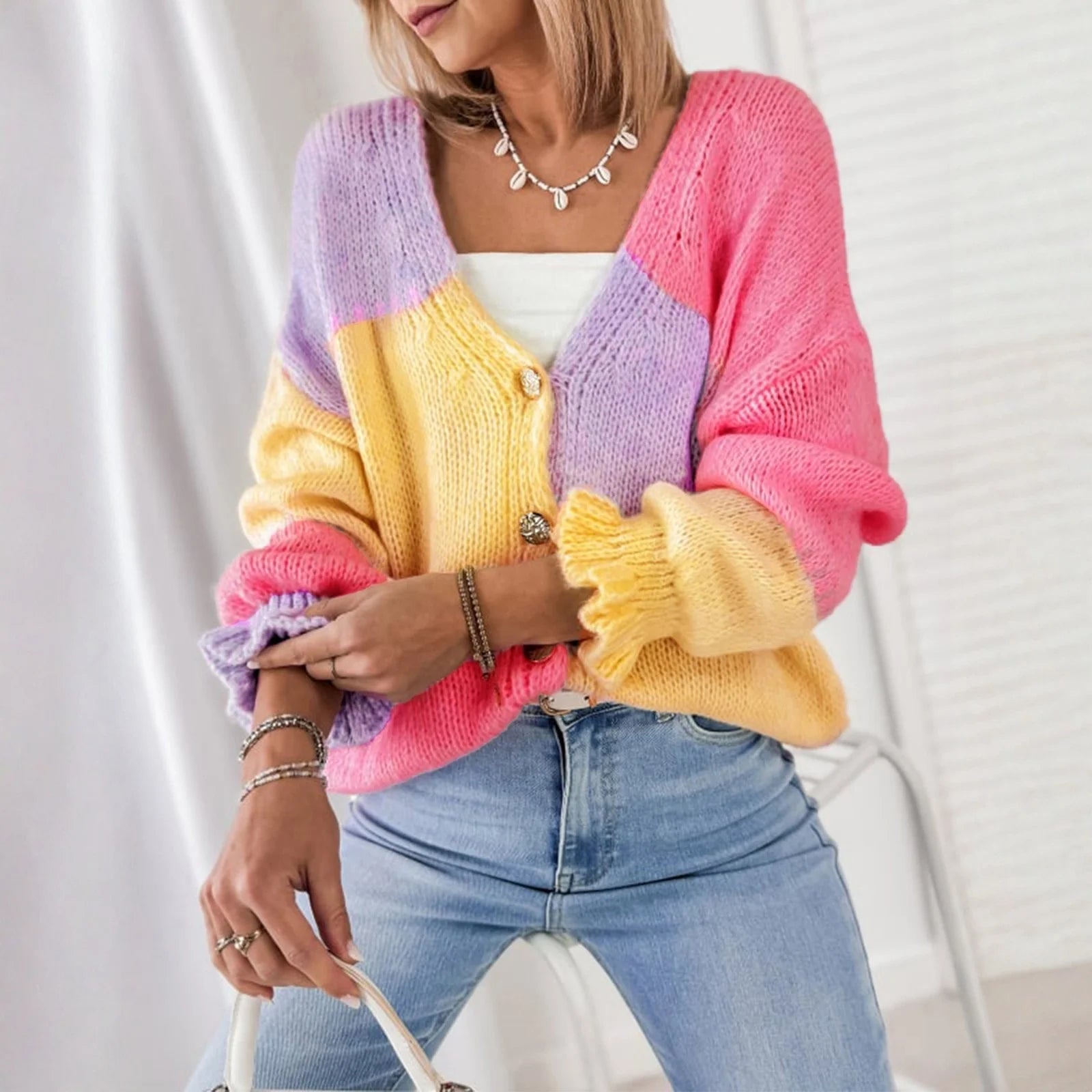 Minimalist Knit Cardigan