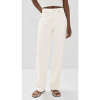 High-Waist Classic Straight Jeans