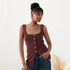 Square Neck Crop Top