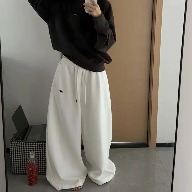 Oversized Drawstring Jogger Pants