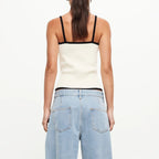 Bowknot Knitted Cami