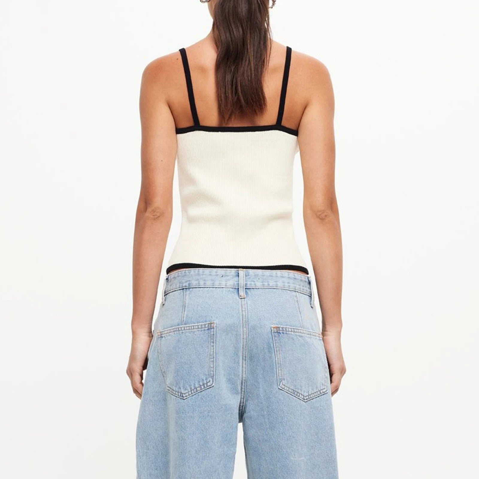 Bowknot Knitted Cami