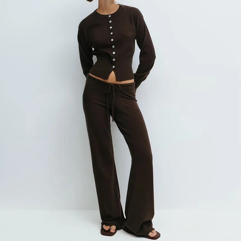 2-Piece Knit Loungewear Set