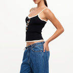 Bowknot Knitted Cami