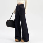 High-Waist Punk Denim Skirt
