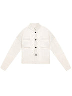 Button-Up Knit Cardigan