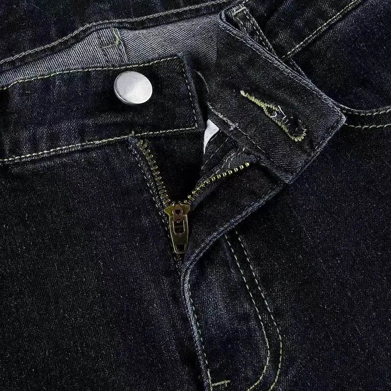 Low-Rise Flare Jeans