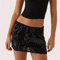 Sequin Sparkle Mini Skirt