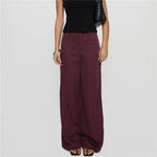 Striped Wide-Leg Pants