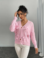 Bow Knit Cardigan