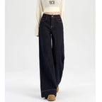 High-Waist Punk Denim Skirt