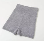 Fold-Over Knit Shorts