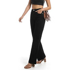 High-Waist Classic Straight Jeans
