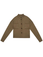 Button-Up Knit Cardigan