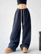 Thick Fleece Cargo Joggers