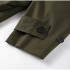 Hooded Short Trench Coat