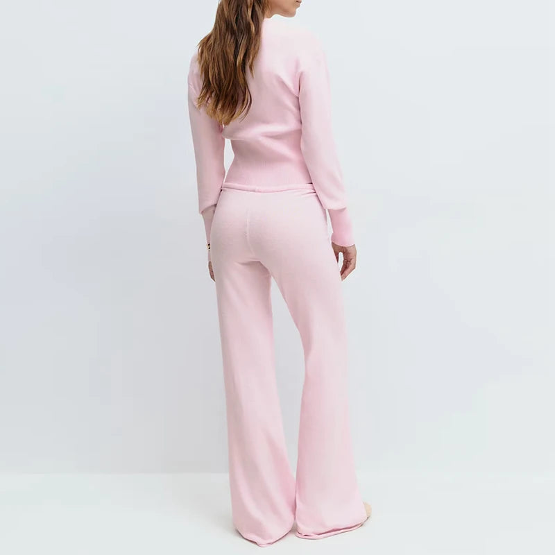 2-Piece Knit Loungewear Set