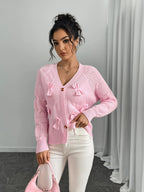 Bow Knit Cardigan