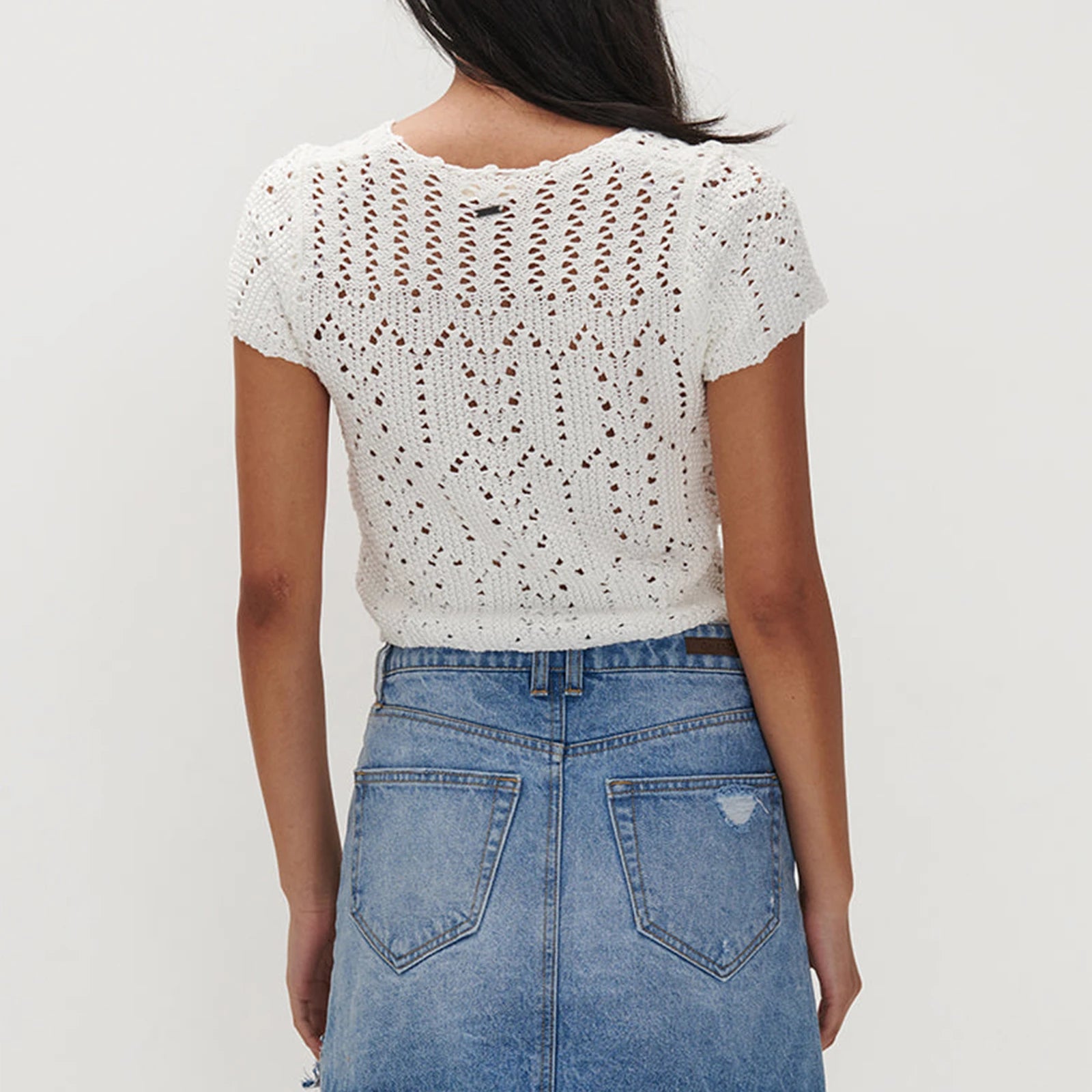 Tie-Front Hollow Tee