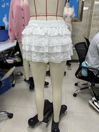 Layered Lace Skort
