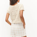 Tie-Front Hollow Tee