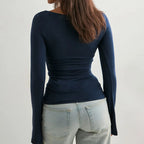 Boat Neck Crop Top