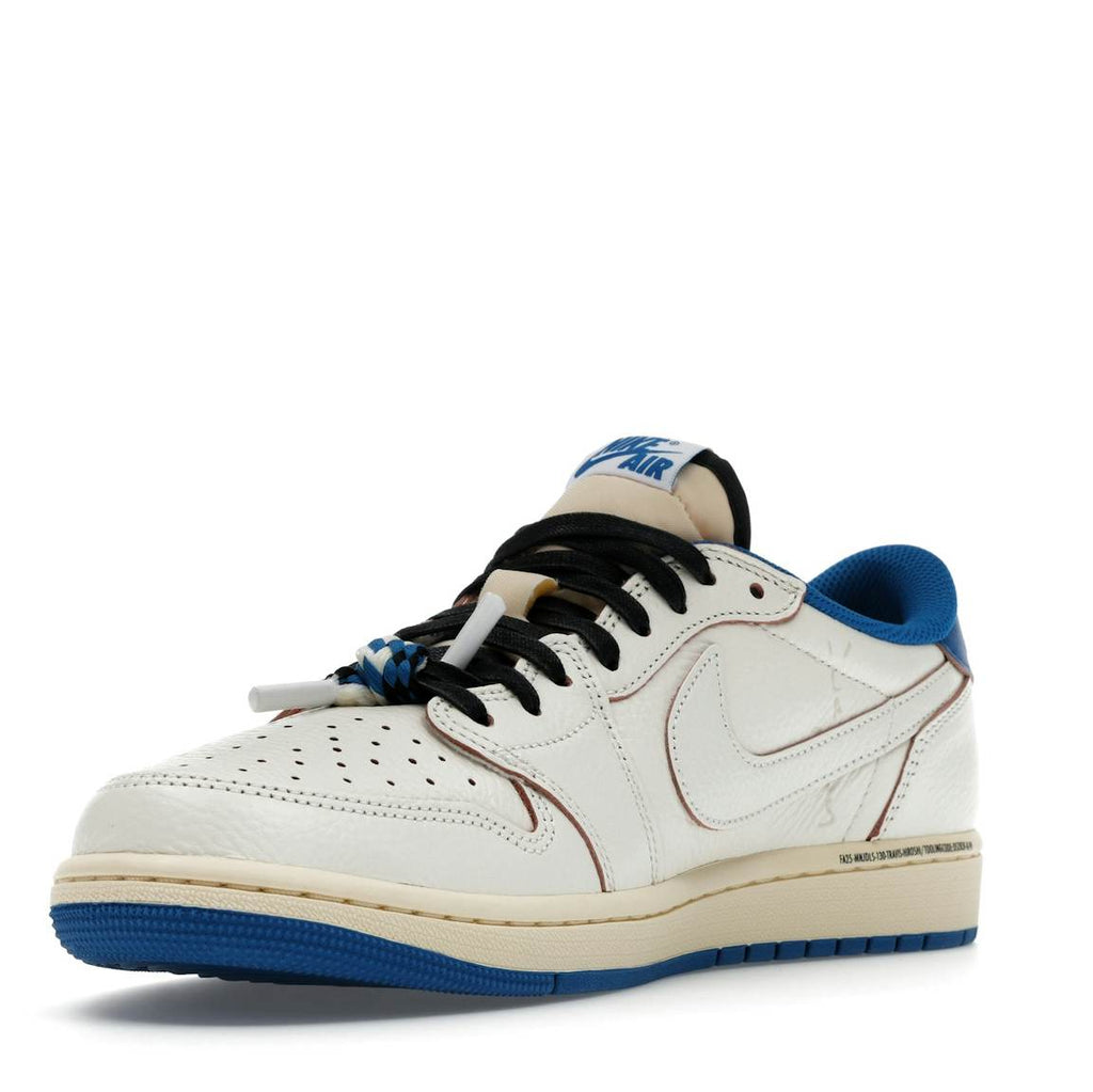 Jordan 1 Retro Low OG SP Fragment x Travis Scott Sail Military Blue